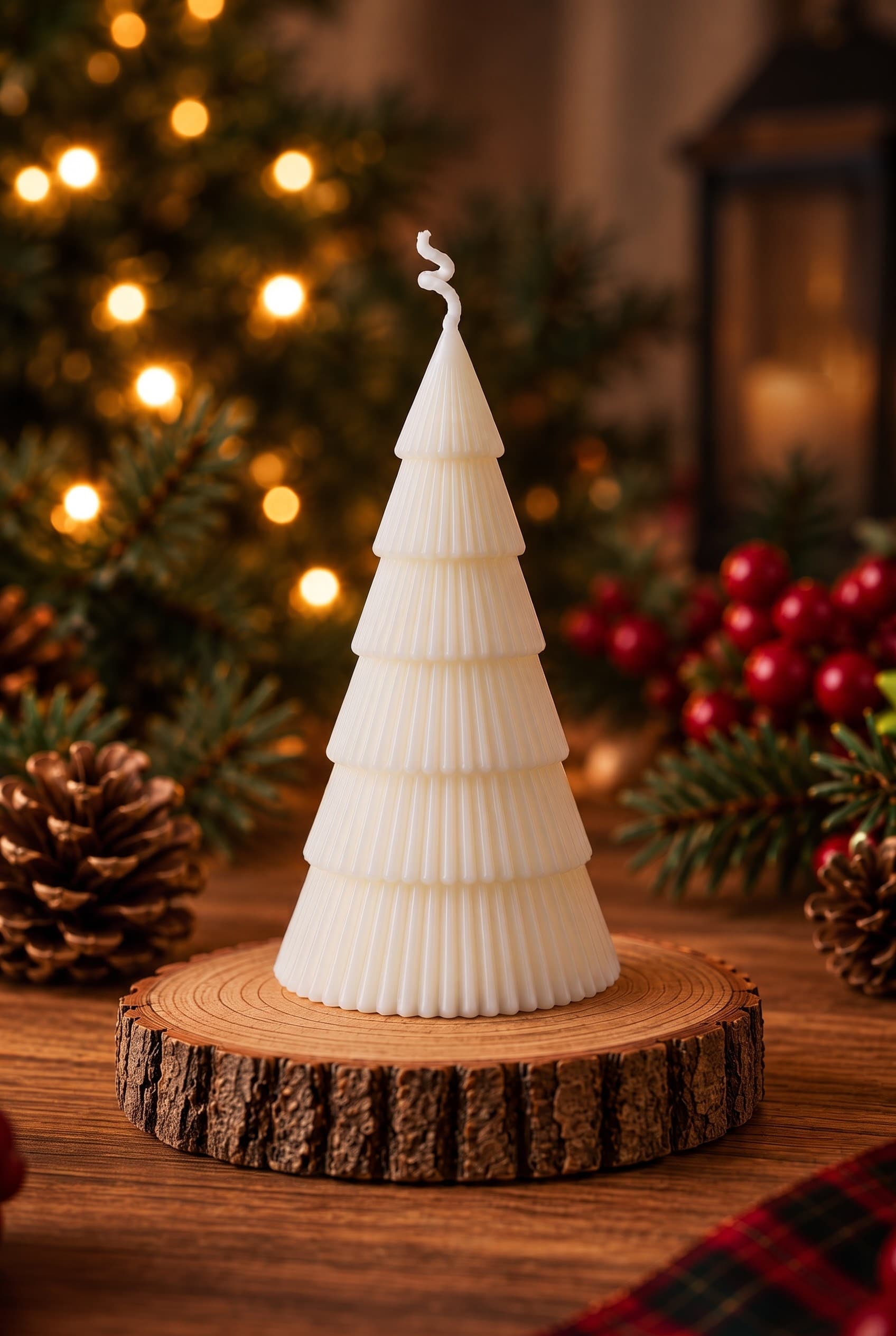 Vela Escultural Perfumada de Design Natalino · Edição Natal 2026 CR Aromas - 1