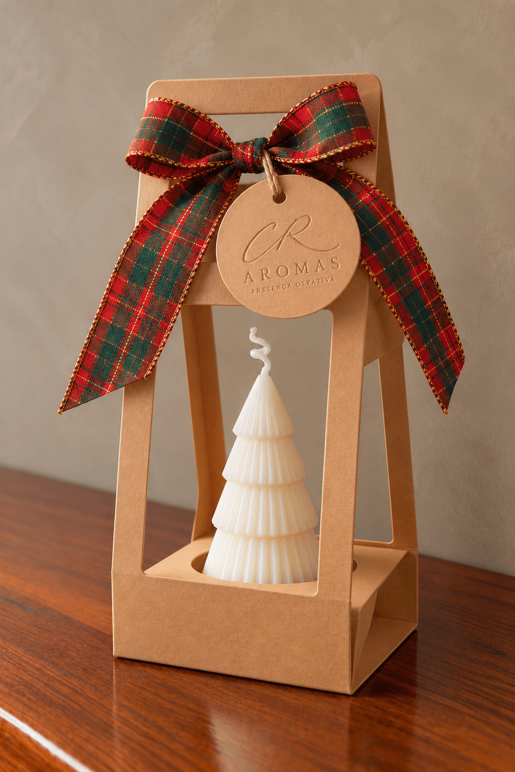 Vela Escultural Perfumada de Design Natalino · Edição Natal 2026 CR Aromas - 5